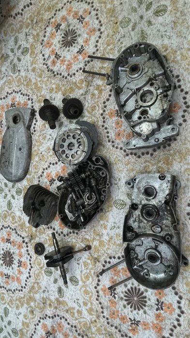 Motor casak de 2v pecas