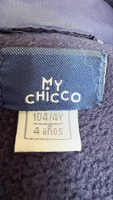 Зимова пухова куртка на хлопчика Chicco, 3-4 р.