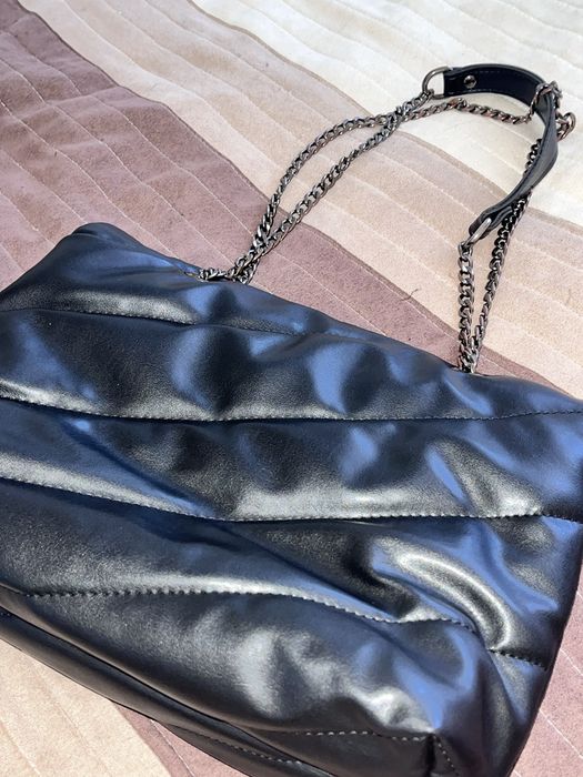 Шкіряна сумка Pinko blak