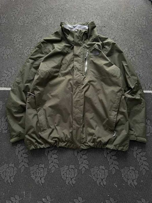Przeciwdeszczowa ocieplana kurtka The North Face Ciemnozielony XL