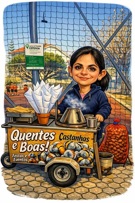 Castanhas  assadas