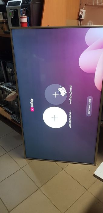 Телевізор Philips 58PUS58105/12 дефект матриці на запчастини.