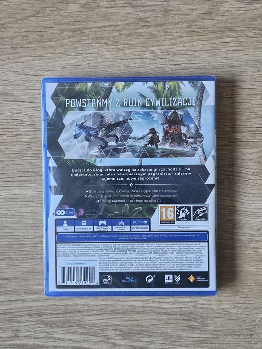 NOWA Horizon Forbidden West Folia Ps4 Ps5 PlayStation 4 i 5! Dużo gier
