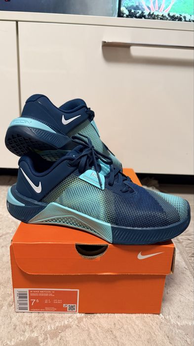 Кросівки Nike Metcon 10, Green/Turquoise HQ2620-300, р. 38,5 (24,5 см)