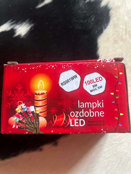 Lampki Świąteczne 100LED