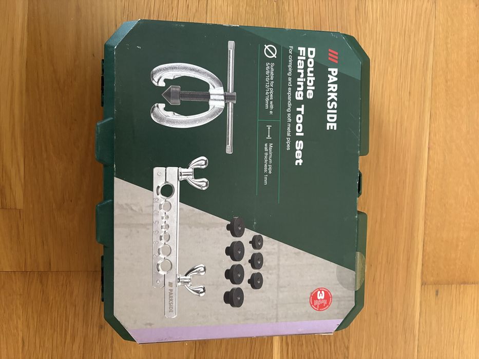 Zestaw do kielichowania rur Parkside