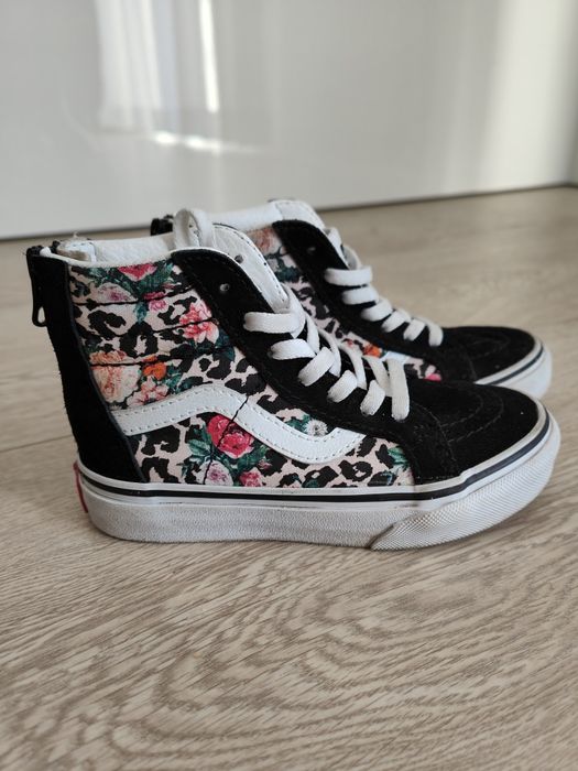 Buty, trampki wysokie, sneakersy Vans dziecięce r. 27.5