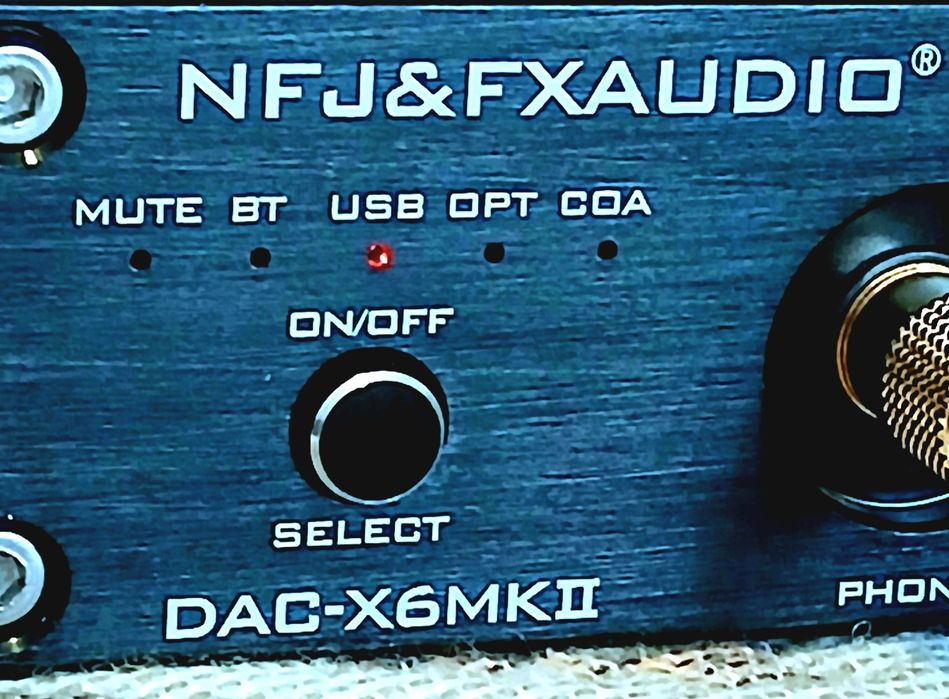 FX-AUDIO DAC-X6 MKII DAC Headphone Amplifier Bluetooth 5.0