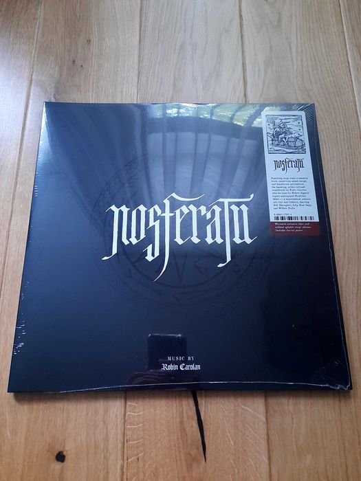 Nosferatu soundtrack Robin Carol clear red splatter vinyl
