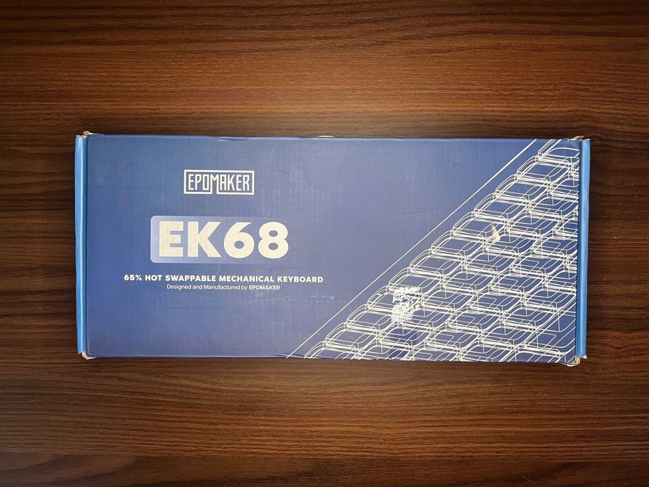 EPOMAKER EK68 – Klawiatura Mechaniczna 65%/Linear switch/Fioletowa