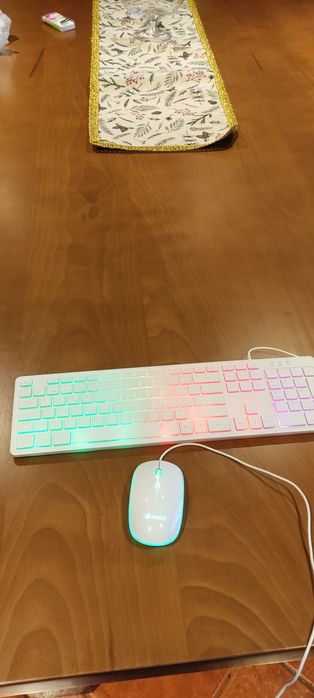 Computador teclado e rato