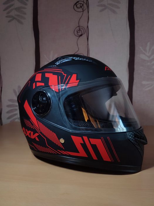 Мотошолом AXK з воротніком і сонцезахисними окулярами