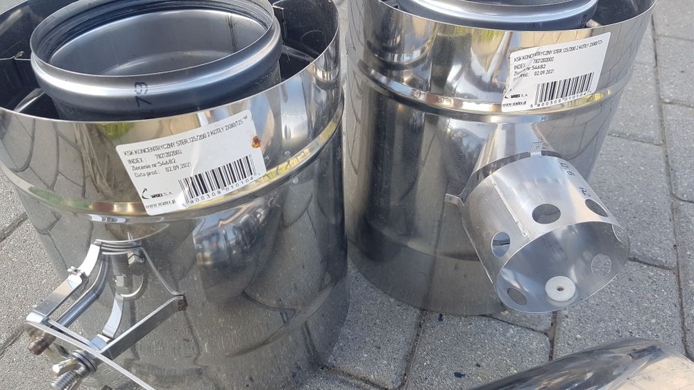 Przewody powietrzno spalinowe Ø125/200