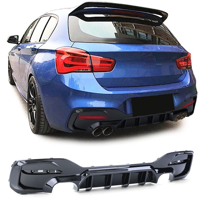 LIP SPOILER AILERON PALA ABA Lâmina BMW SÉRIE 1 F20 F21 M PERFORMANCE