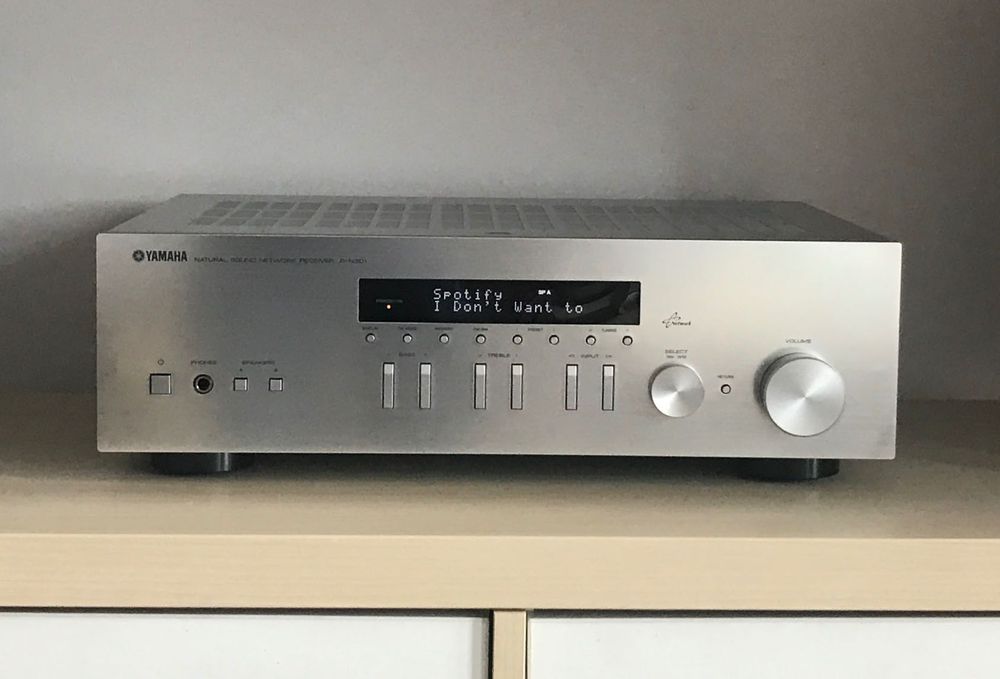 Yamaha R-N301 amplituner sieciowy stereo + pilot + oryginalny karton
