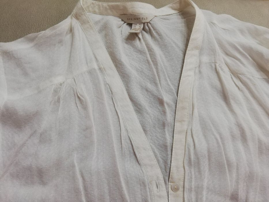 Camisa bege da Springfield