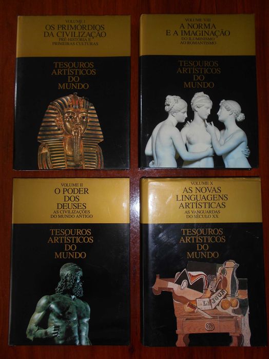 Coleção profusamente ilustrada: "Tesouros Artísticos do Mundo". 1992