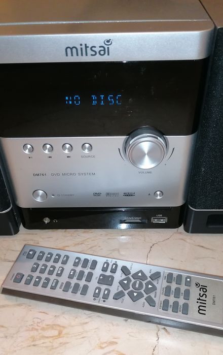VENDO sistema de som micro MITSAI com DVD modelo DM761