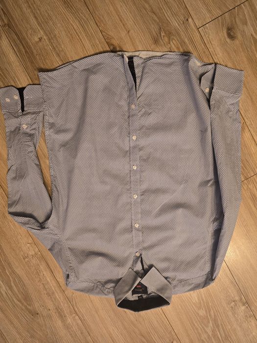 Koszula męska długi rękaw L