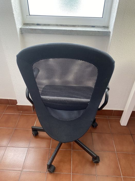 Cadeira giratória, preto