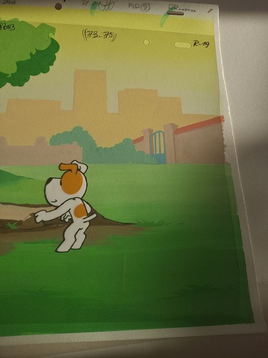 Folia animacyjna Reksio