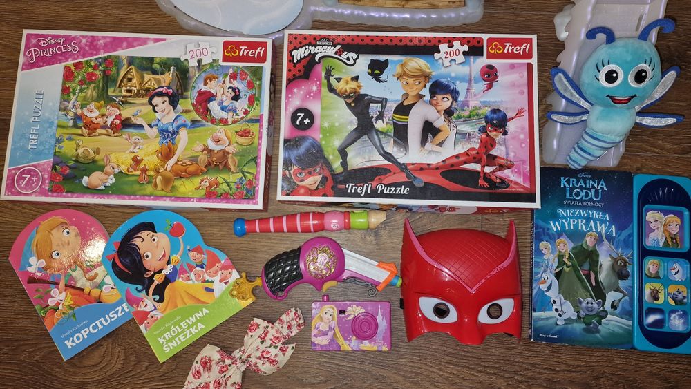 Enchantimals zimowa chatka + inne zabawki