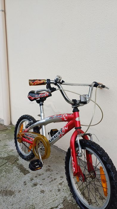 Bicicleta criança com descanso