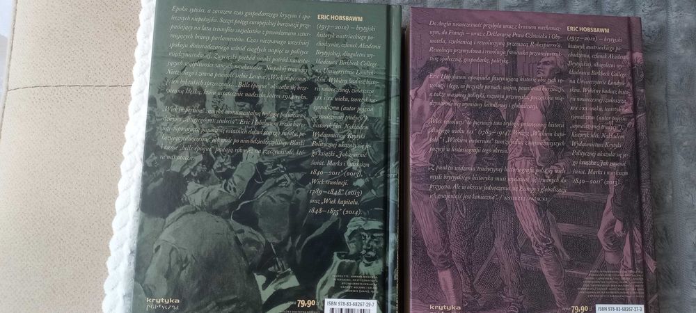 Eric Hobsbawm -2 ksiazki
