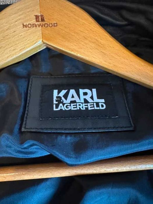 Kurtka skórzana biker Karl Lagerfeld r. L/XL