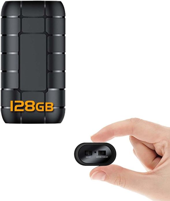 Професійний диктофон магнітний Mini підслуховувач Sttwunake а50+ MP3 128GB