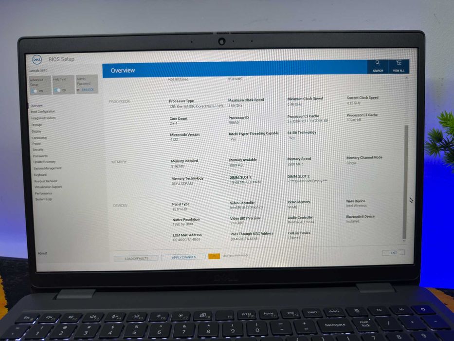 Dell Latitude 3540 (2024р.) - 15,6 FullHD IPS, i3-1315U, 8gb, 256gb ssd m2