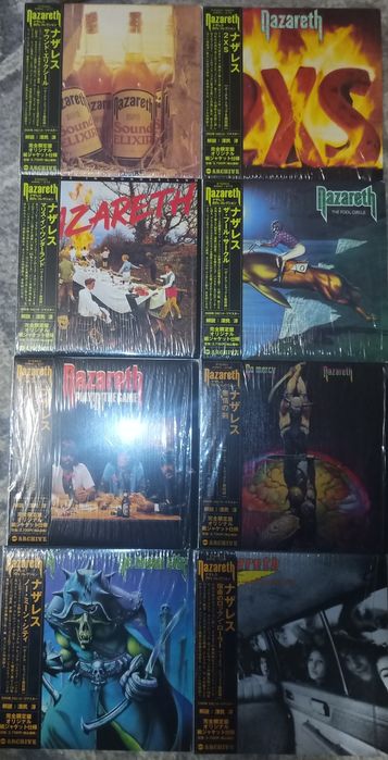 Nazareth Whitesnake 10CC. ELOY. Dan McCafferty. CD Japan  Фірмові СD.