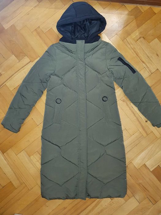 damska zimowa kurtka puchowa, płaszcz
rozmiar S