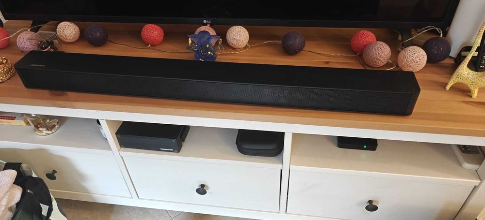 Sistema de Som Hisense Dolby Atmos 5.1.2 | Como Novo | Completo