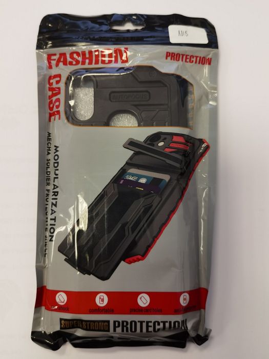 Capa nova para telemóvel Samsung A10S c/ suporte para cartões credito.