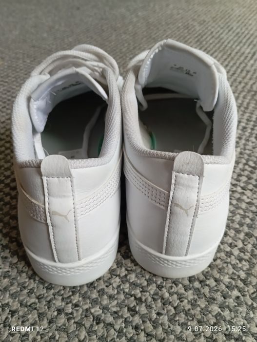 białe sneakersy damskie model Puma Smash r. 40,5