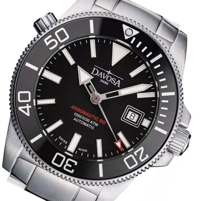 Davosa Argonautic 1027.2-T25 Automatic 300m, szafir, jak nowy