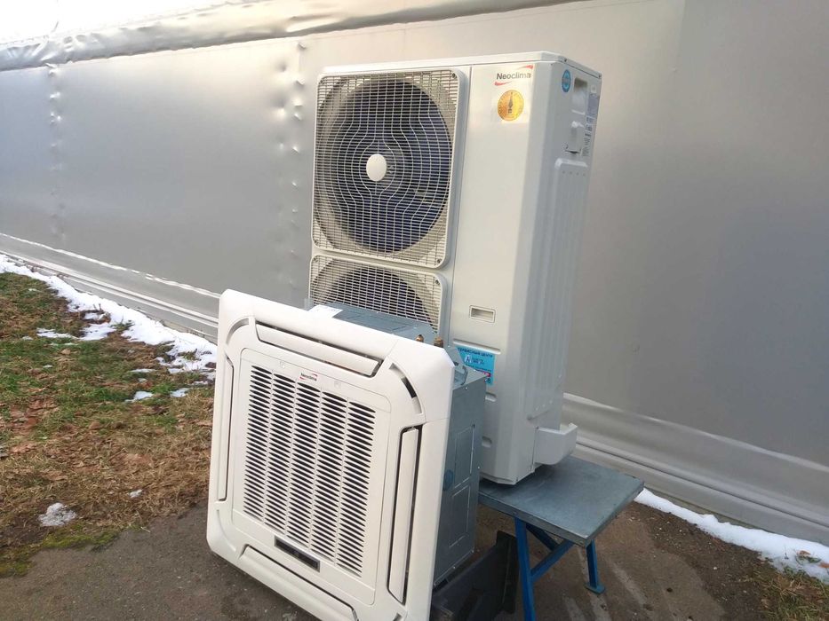 Инверторный касетый кондиционер до 200 м² (-20C°)‼️ NEOCLIMA / Монтаж!
