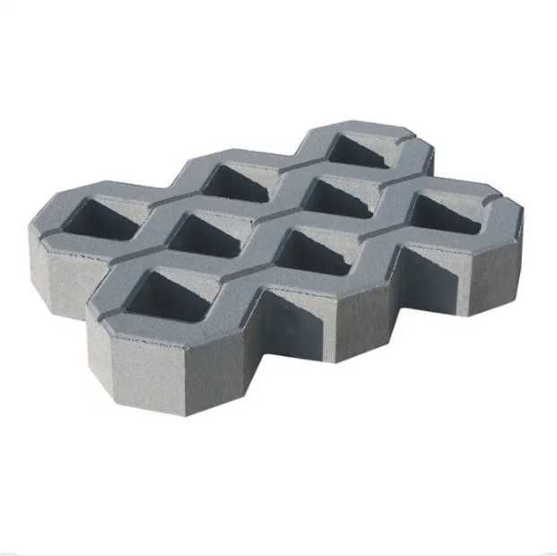 Płyta ażurowa Polbruk Meba 40x60x10 cm kolor szary