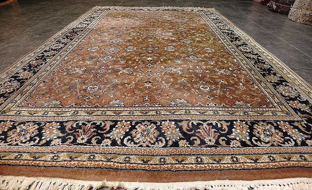 Tapete Persa TABRIZ original, Lã sobre Algodão, feito à mão e com 240cm x 170cm