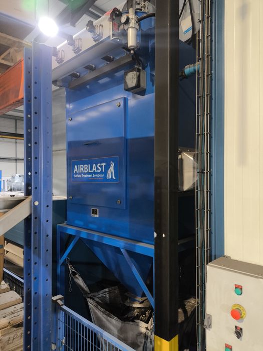 Cabine de decapagem completa