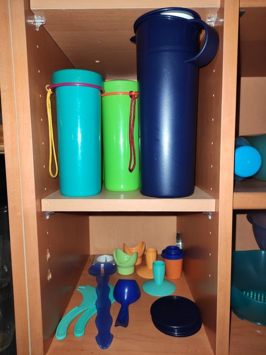 Pojemnik naczynie bidon dzbanek durszlak Tupperware