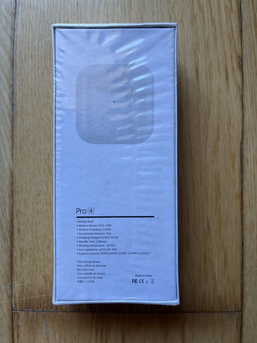 Fones wireless brancos