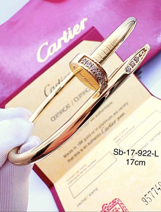Bransoletka w stylu Cartier Gwozdz