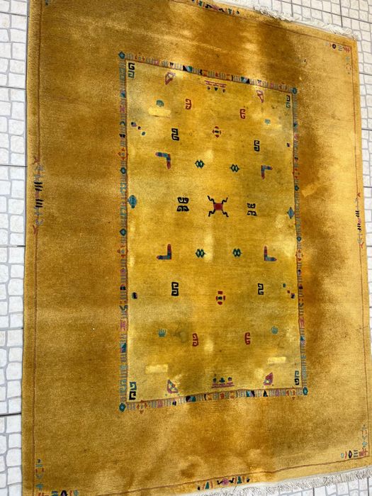 Carpete/tapete Gabbeh em Lã natural