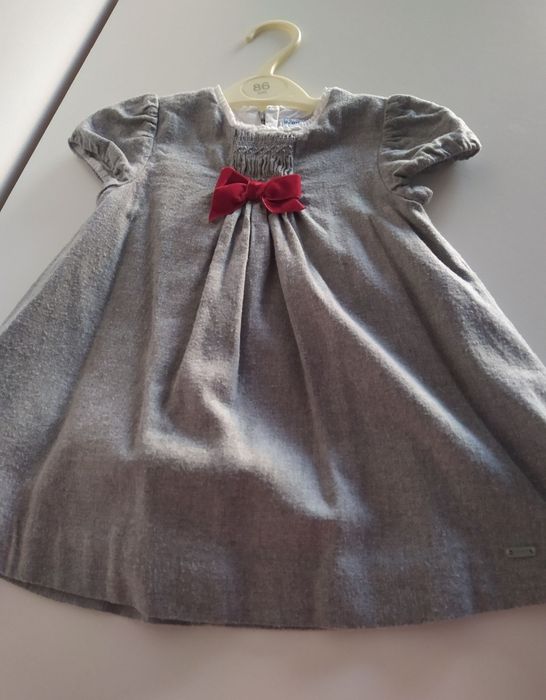 Colete e vestidos inverno 12-18m