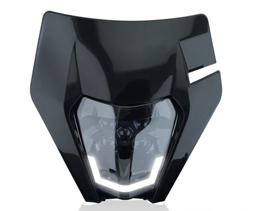 Lampa Led enduro offrod czarna asix kayo