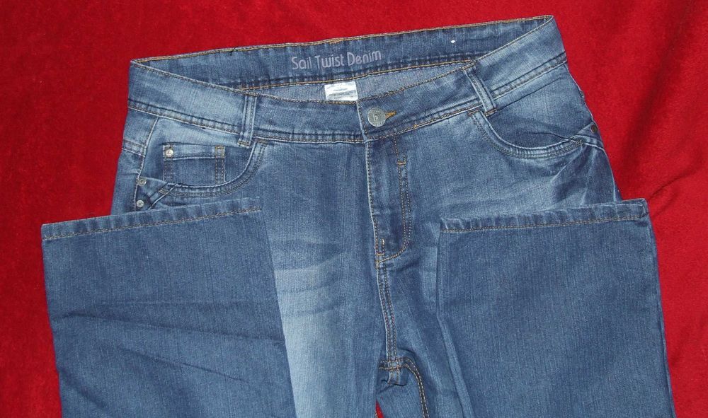 Damskie spodnie Sail Twist Denim 46 - 48 cm pas rozmiar 46 wysyłka