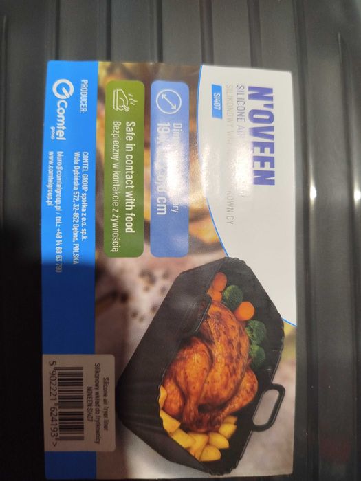 Frytownica beztłuszczowa Hoffen, 1550 W, 5 l,silikonowy wkład w cenie