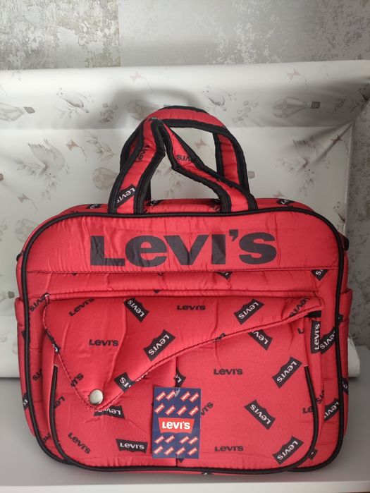 Новая большая сумка Levi's — под ноутбук 17" и для поездок,так же  под коляску подойдёт